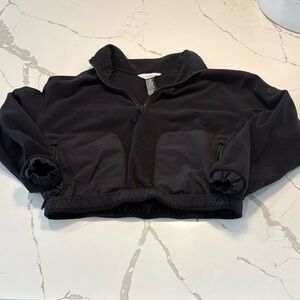 Vuori Charcoal Fleece Quarter-Zip